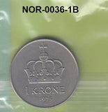 S3-NOR-0036-01 Noorwegen 1 krone 1975  VF KM 419