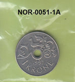 S3-NOR-0051-01 Noorwegen 1 krone 1997  VF KM 462