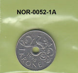 S3-NOR-0052-01 Noorwegen 1 krone 1998  VF KM 462