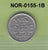 S3-NOR-0155-01 Noorwegen 10 ore 1966  XF KM 411