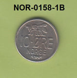 S3-NOR-0158-01 Noorwegen 10 ore 1969  VF KM 411