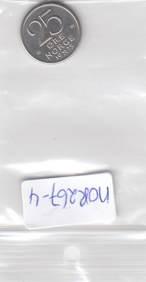 S3-NOR-0267-04 Noorwegen 25 ore 1975  XF KM 417