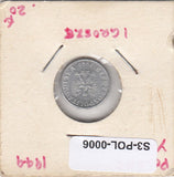 S3-POL-0006-01 Polen 1 grosz 1949  VF Y# 39