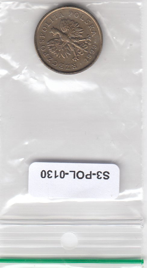 S3-POL-0130-01 Polen 5 groszy 1999  VF Y# 278