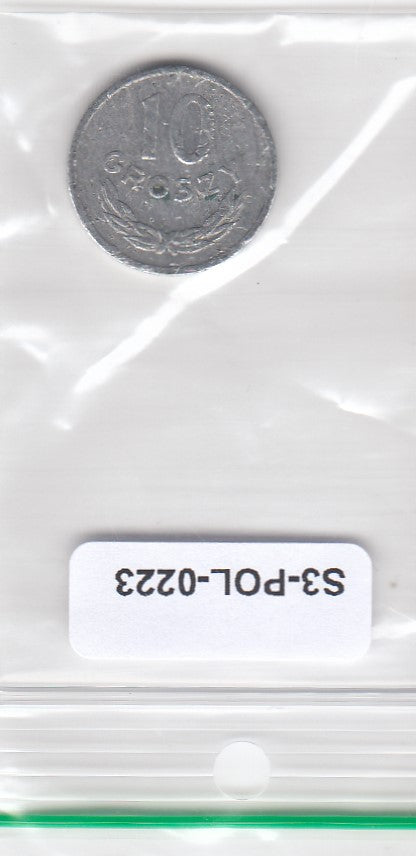 S3-POL-0223 Polen 10 groszy 1972  FI Y# AA47