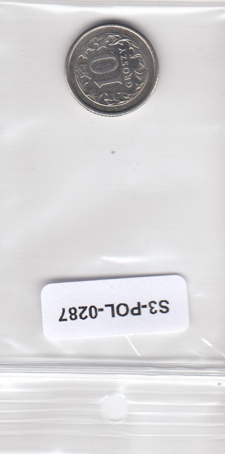 S3-POL-0287 Polen 10 groszy 1999  UNC Y# 279