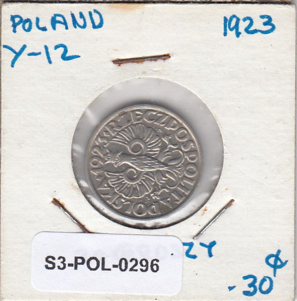 S3-POL-0296 Polen 20 groszy 1923  XF Y# 12