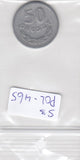 S3-POL-0465 Polen 50 groszy 1965  FI Y# 48.1