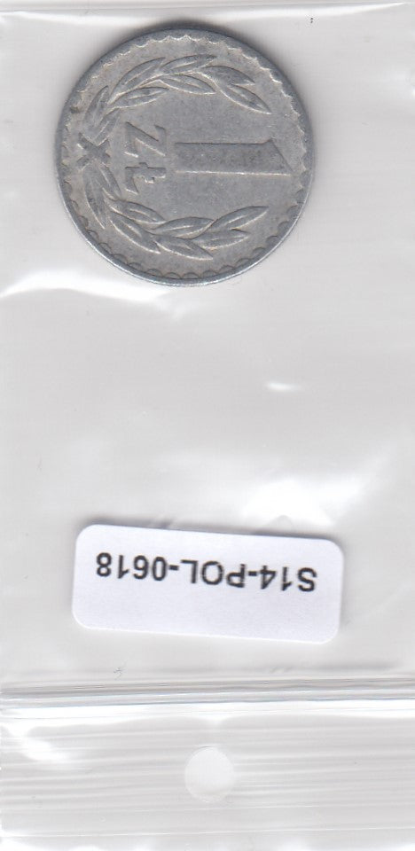 S3-POL-0618 Polen 1 zloty 1976  VF Y# 49.1