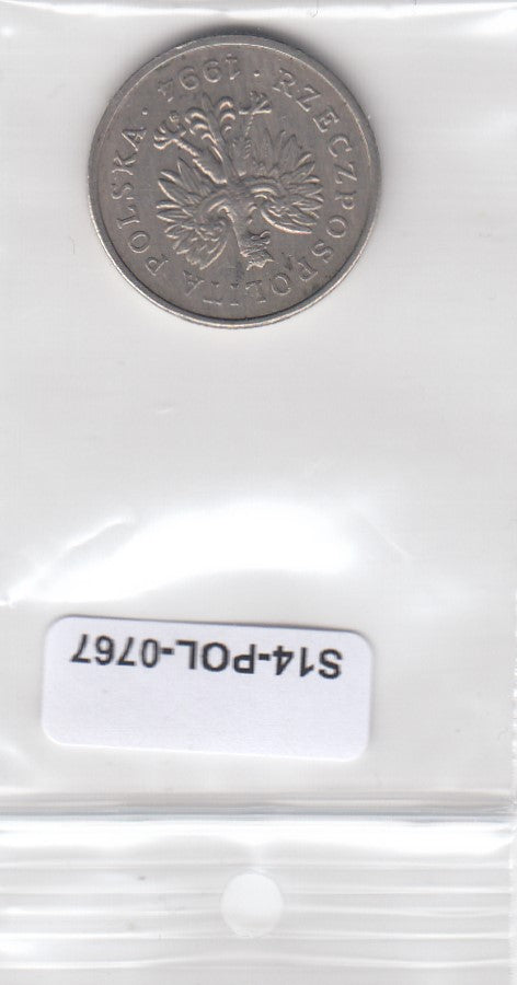 S3-POL-0767 Polen 1 zloty 1994  XF Y# 282
