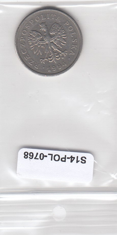 S3-POL-0768 Polen 1 zloty 1994 XF Y# 282