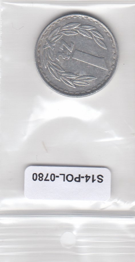 S3-POL-0780 Polen 1 zloty 1983  VF Y# 49.1