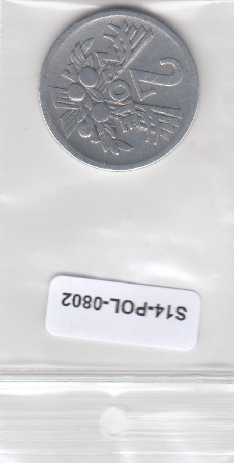 S3-POL-0802 Polen 2 zlote 1958  ZF Y# 46