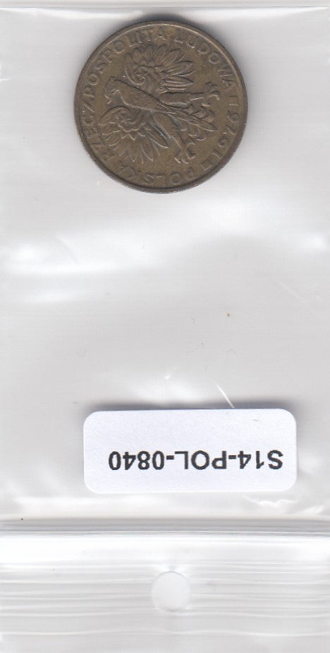 S3-POL-0840 Polen 2 zlote 1976  VF Y# 80.1