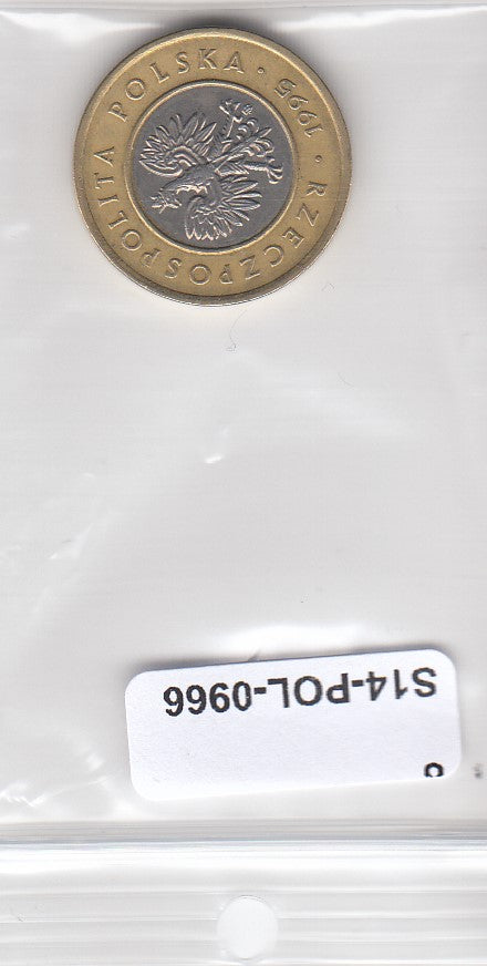 S3-POL-0966 Polen 2 zlote 1995  UNC Y# 283