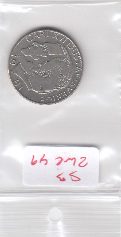 S3-ZWE-0049 Zweden 1 krona 1981  VF KM-852