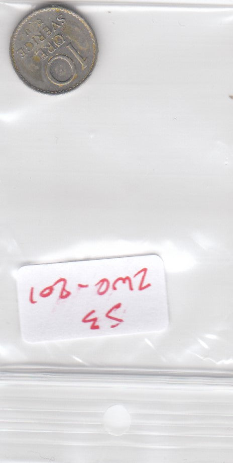 S3-ZWE-0201 Zweden 10 ore 1968  VF KM-835