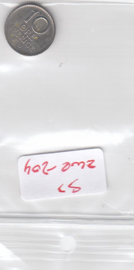 S3-ZWE-0204 Zweden 10 ore 1971  VF KM-835