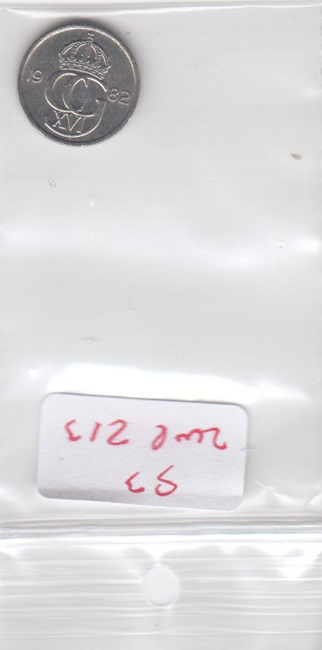 S3-ZWE-0213 Zweden 10 ore 1982  VF KM-850