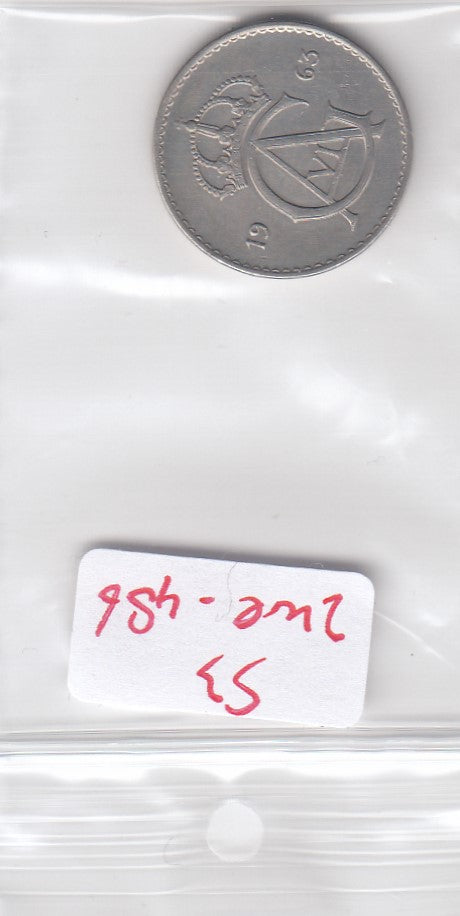 S3-ZWE-0486 Zweden 50 ore 1963  VF KM-837