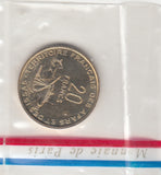 S30-AF1-0019 Djibouti 20 Francs VF 1968 KME3   ESSAI!!