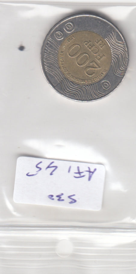 French Pacific Territories 200 Francs VF 2021