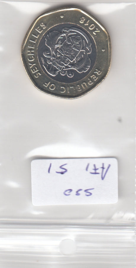 Seychelles 10 Rupees UNC 2018 KM182a   NON MAGN