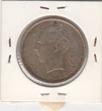 S30-AF1-0068 Belgium Congo 5 Franc FI/VF 1936 KM24