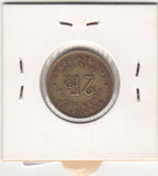 S30-AF1-0069 Belgium Congo 2 Franc VF 1946 KM28