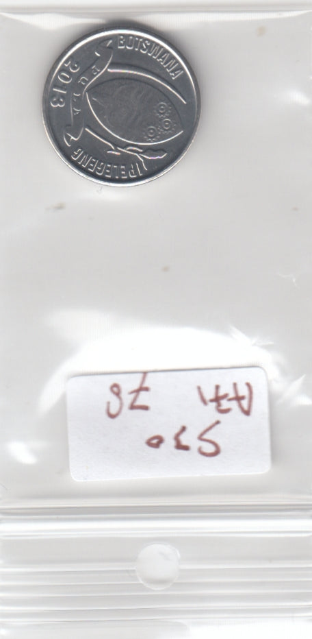 S30-AF1-0078 Botswana 10 Cents UNC 2013 KM32