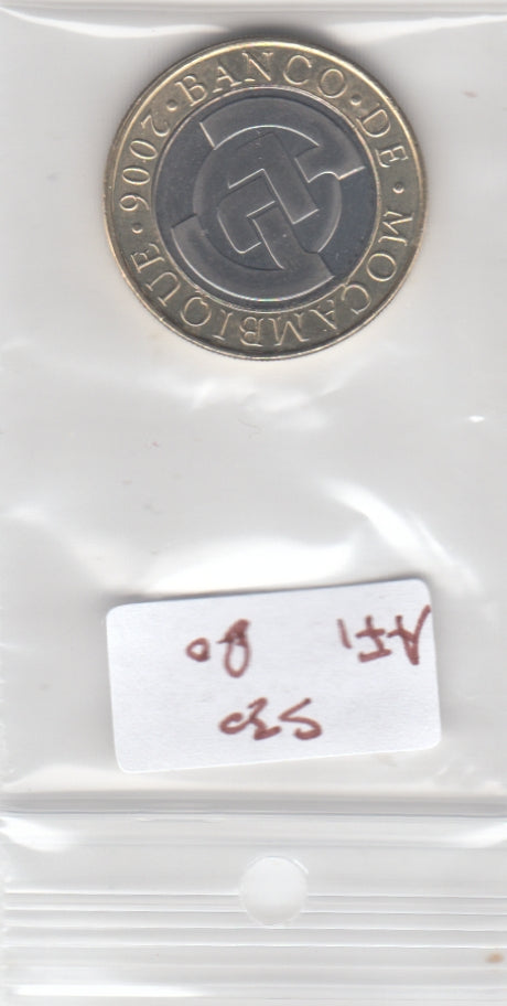 S30-AF1-0080 Mozambique 10 Metacais UNC 2006 KM132