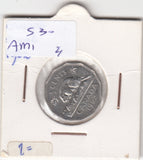 S30-AM1-0004 Canada 5 Cents VF 1962 KM50a