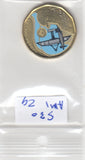 S30-AM1-0029 Canada 1 Dollar UNC 2022 KM3819.1   Alexander Graham Bell; colored