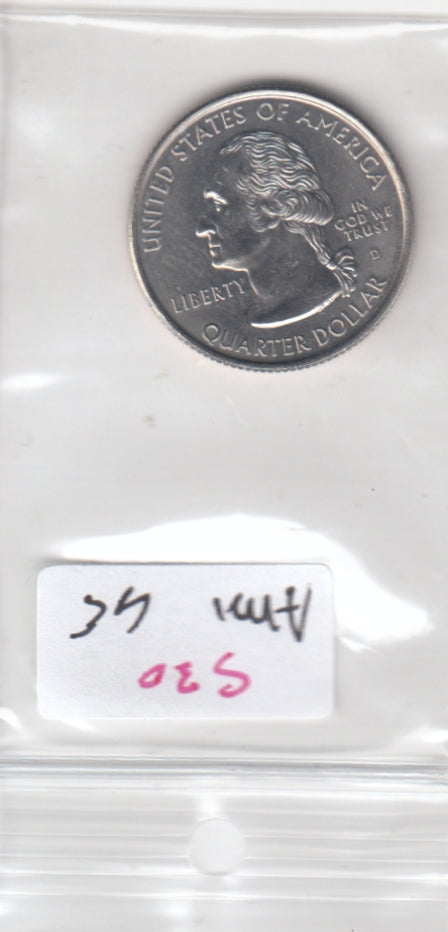S30-AM1-0045 USA State Quarter UNC 1999 KM296 D Georgia