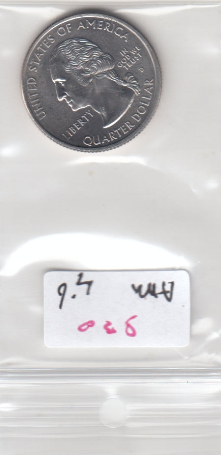 S30-AM1-0046 USA State Quarter UNC 1999 KM296 D Georgia