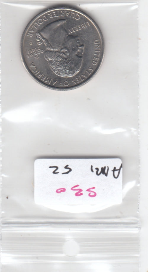 S30-AM1-0052 USA State Quarter UNC 1999 KM294 D Pennsylvania