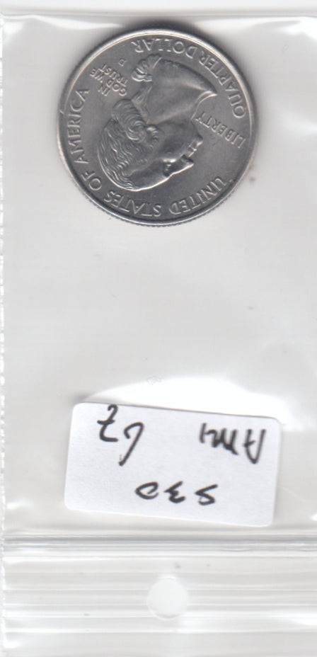 S30-AM1-0067 USA State Quarter UNC 2000 KM306 D Maryland