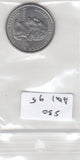 S30-AM1-0095 USA State Quarter UNC 2001 KM318 D New York