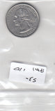 S30-AM1-0110 USA State Quarter UNC 2001 KM320 D Rhode Islands
