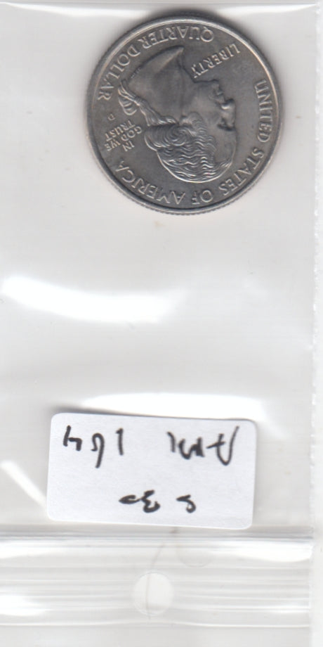 S30-AM1-0164 USA State Quarter UNC 2002 KM335 D Mississippi