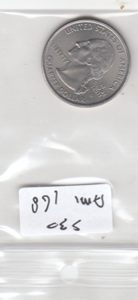 S30-AM1-0168 USA State Quarter UNC 2003 KM343 D Illinois