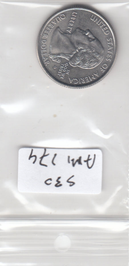 S30-AM1-0174 USA State Quarter UNC 2003 KM344 D Alabama