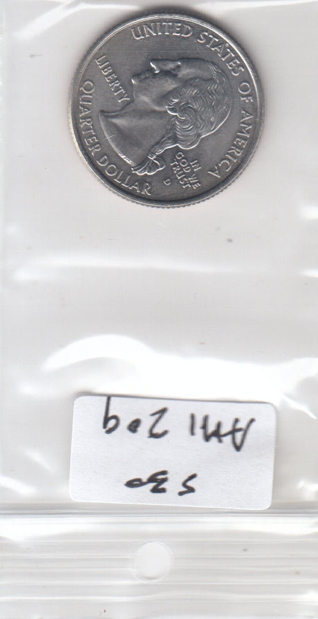 S30-AM1-0209 USA State Quarter UNC 2004 KM356 D Florida