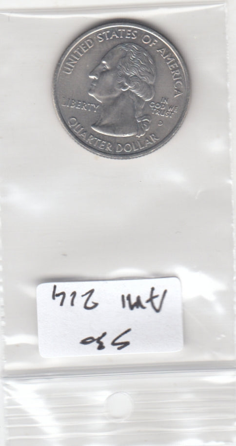 S30-AM1-0214 USA State Quarter UNC 2004 KM357 D Texas