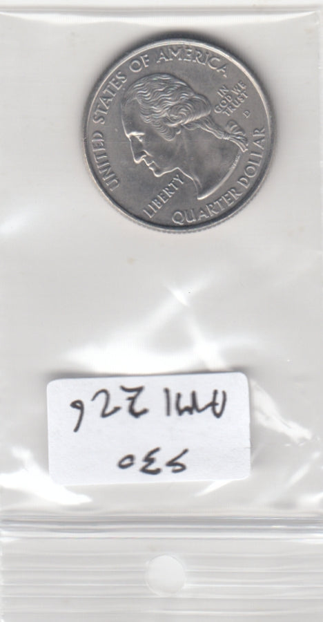 S30-AM1-0226 USA State Quarter UNC 2005 KM371 D Minnesota