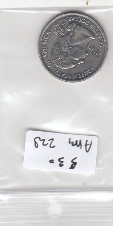 S30-AM1-0228 USA State Quarter UNC 2005 KM371 D Minnesota