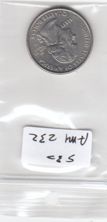S30-AM1-0232 USA State Quarter UNC 2005 KM372 D Oregon