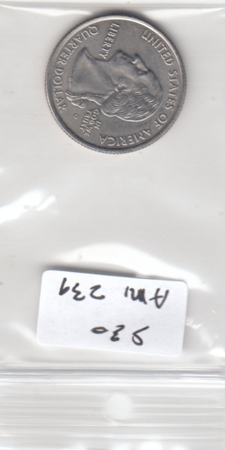 S30-AM1-0239 USA State Quarter UNC 2005 KM373 D Kansas