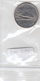 S30-AM1-0241 USA State Quarter UNC 2005 KM374 D West Virginia
