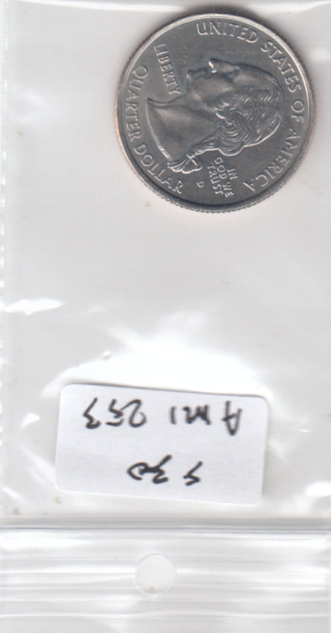 S30-AM1-0253 USA State Quarter UNC 2006 KM383 D Nebraska
